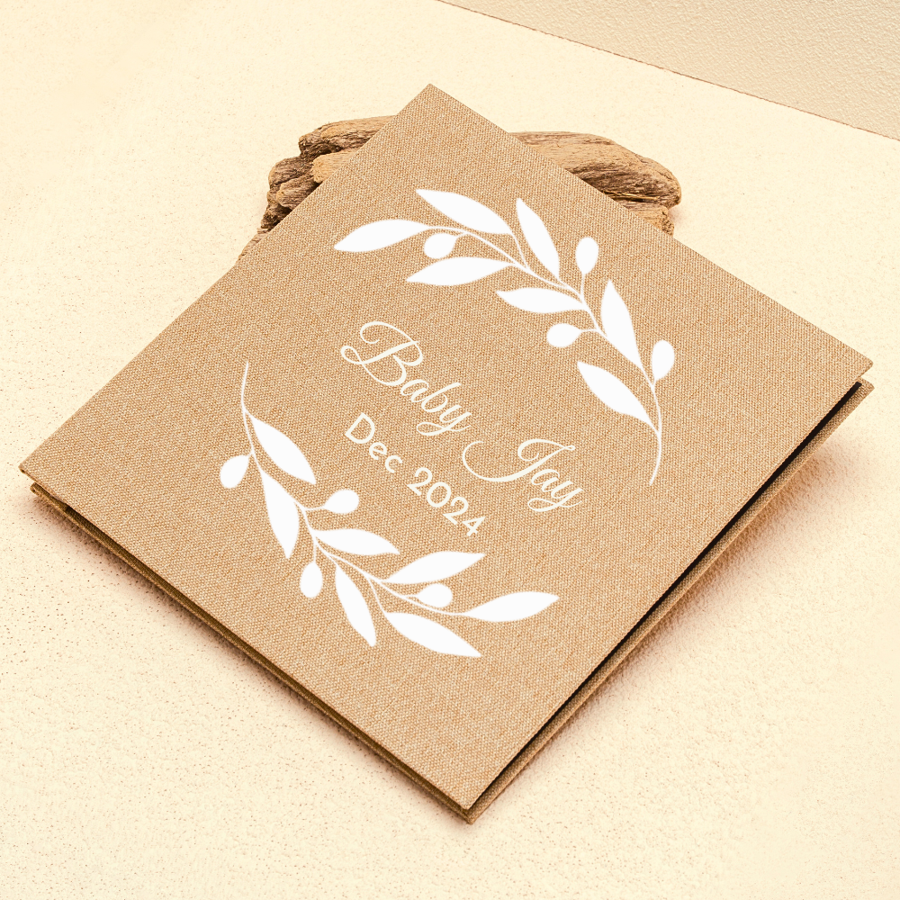 Personalized Self-adhesive Album - Timeless Leaves