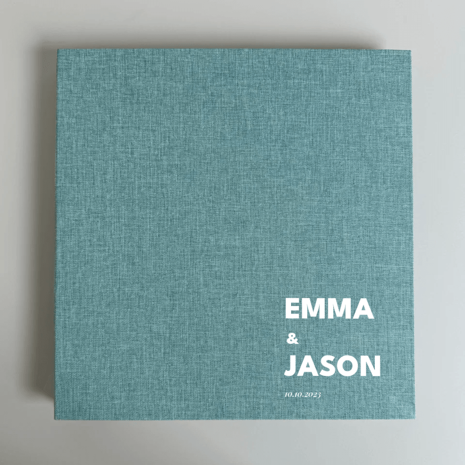 Personalised Self-adhesive Album - Block Letters - Mimoriva