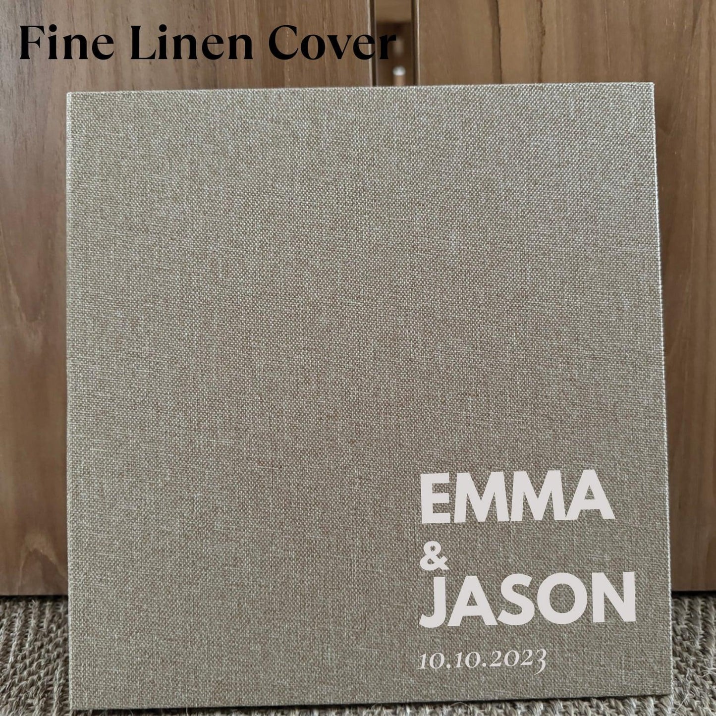 Personalised Self-adhesive Album - Block Letters - Mimoriva