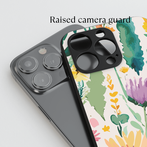 Custom iPhone Case - Floral Print - Mimoriva