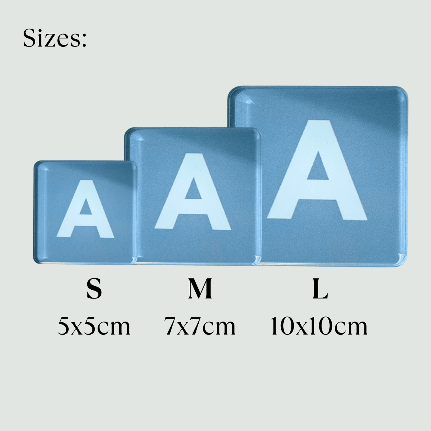 Personalised Fridge Magnet - Alphabet - Mimoriva