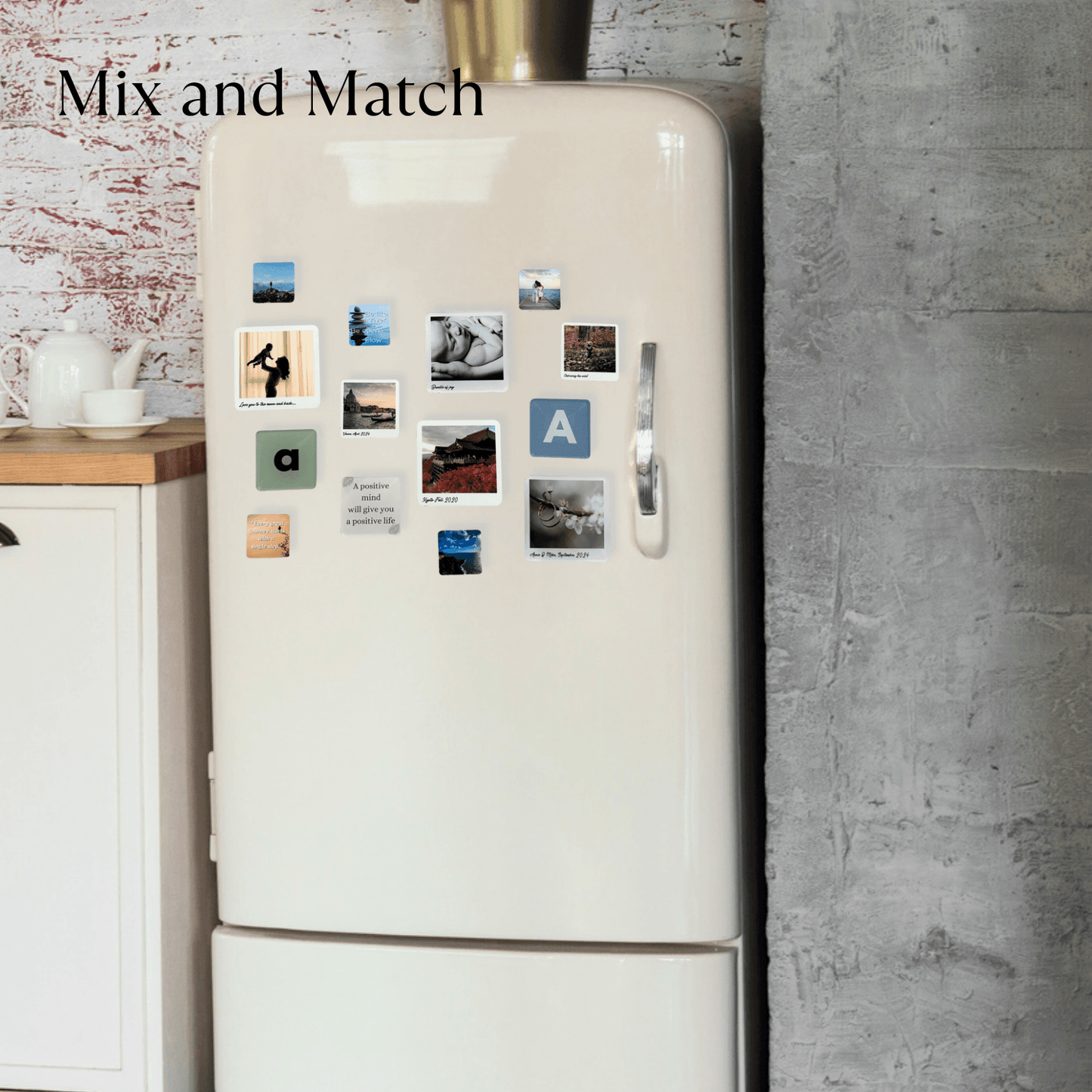 Personalised Fridge Magnet - Alphabet - Mimoriva