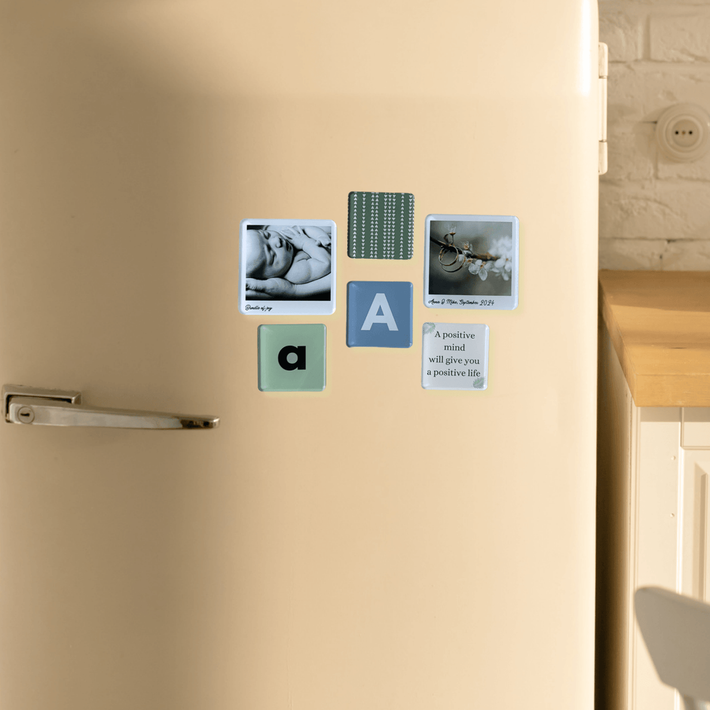 Personalised Fridge Magnet - Patterns - Mimoriva