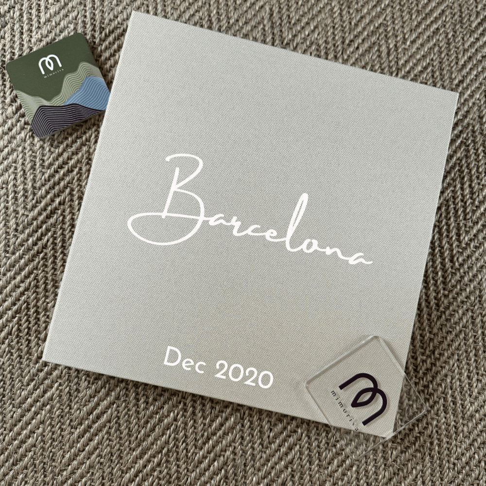 Personalized Self-adhesive Album - Cursive - Mimoriva