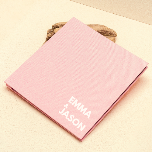 Personalised Self-adhesive Album - Block Letters