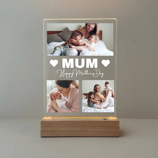 Mother's Day Night Light (3 Photos)