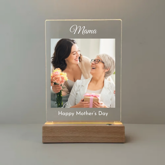 Mother's Day Night Light (1 Photo)