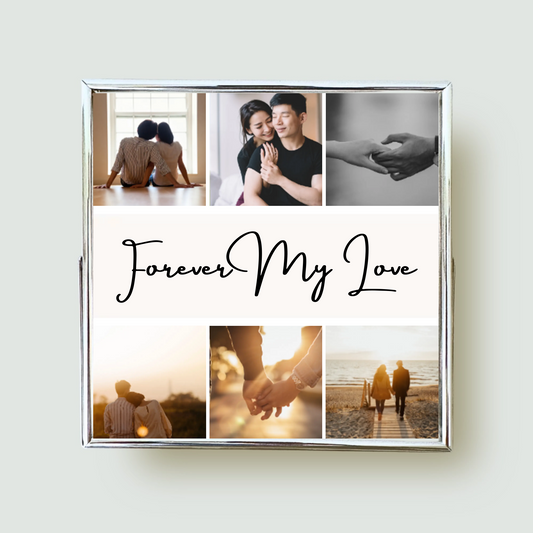 Premium Metal Frame - 6 Photo Collage