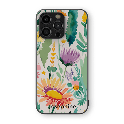 Custom iPhone Case - Floral Print - Mimoriva