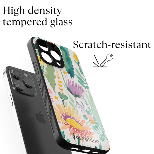 Custom iPhone Case - Floral Print - Mimoriva