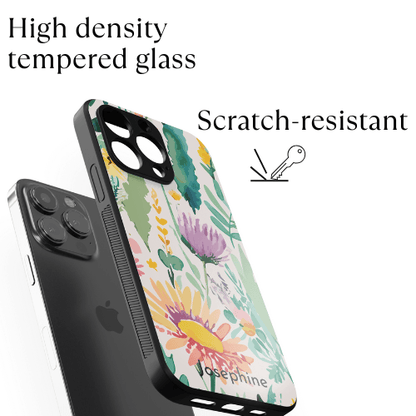 Custom iPhone Case - Floral Print - Mimoriva