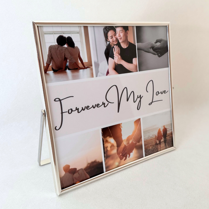 Premium Metal Frame - 4 Photo Collage