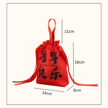 CNY Mandarin Orange Carrier Bag 3