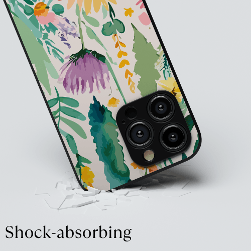 Custom iPhone Case - Floral Print - Mimoriva