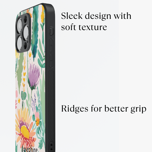 Custom iPhone Case - Floral Print - Mimoriva