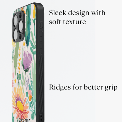 Custom iPhone Case - Floral Print - Mimoriva