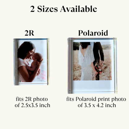 Mini Acrylic Frame - 2R/Polaroid