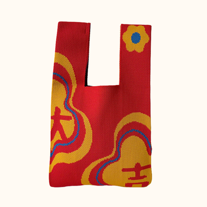 CNY Mandarin Orange Carrier Bag