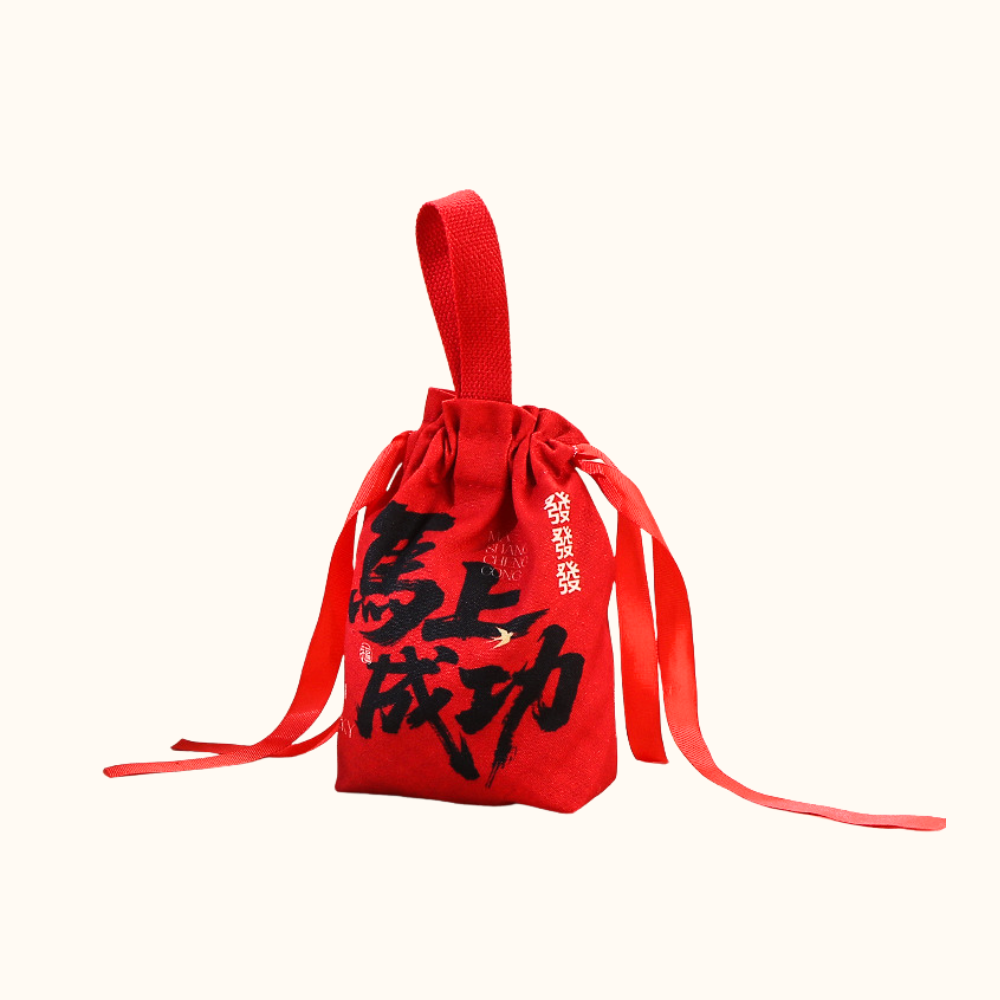 CNY Mandarin Orange Carrier Bag 3