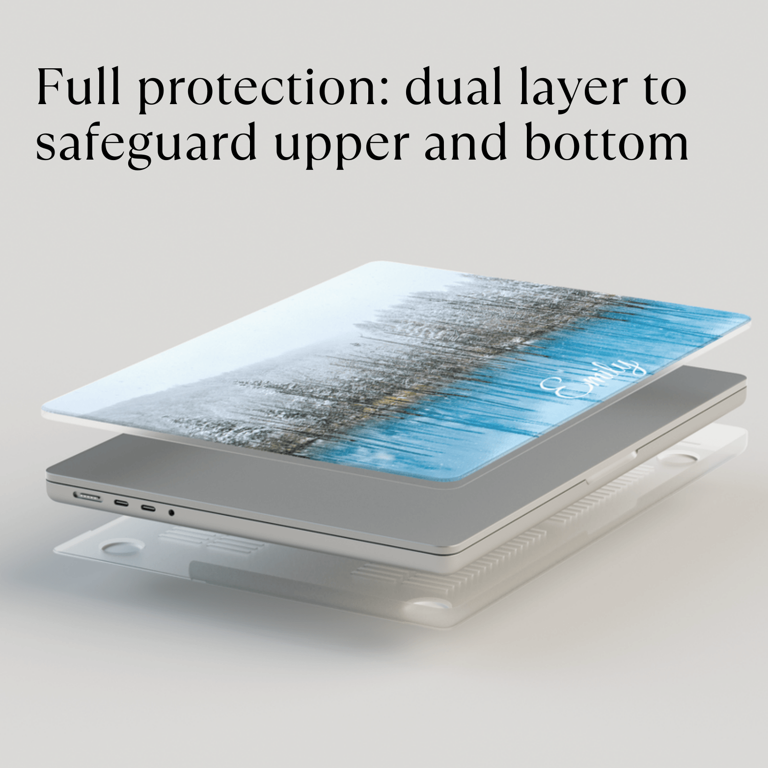 Laptop Hard Case - Upload Your Own - Mimoriva